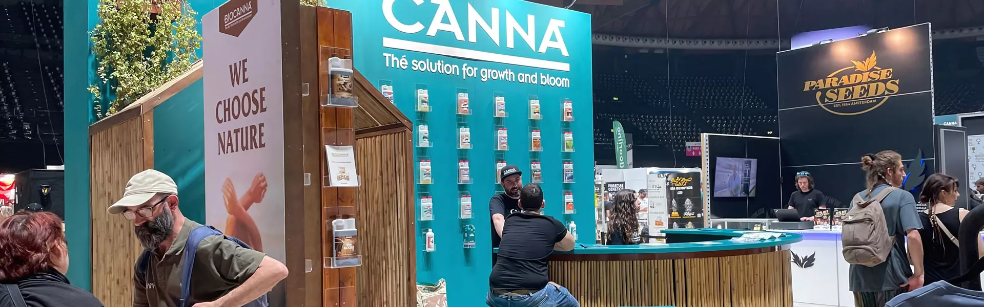 CANNA a Fiera Indica Sativa Trade 2024